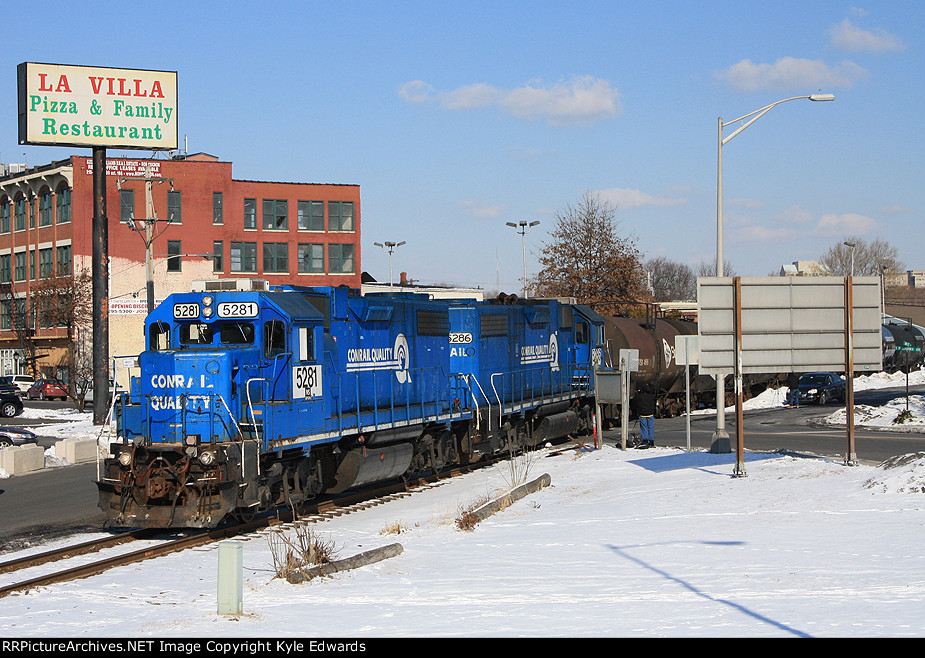 NS GP38-2 #5281 on YPMO-R1